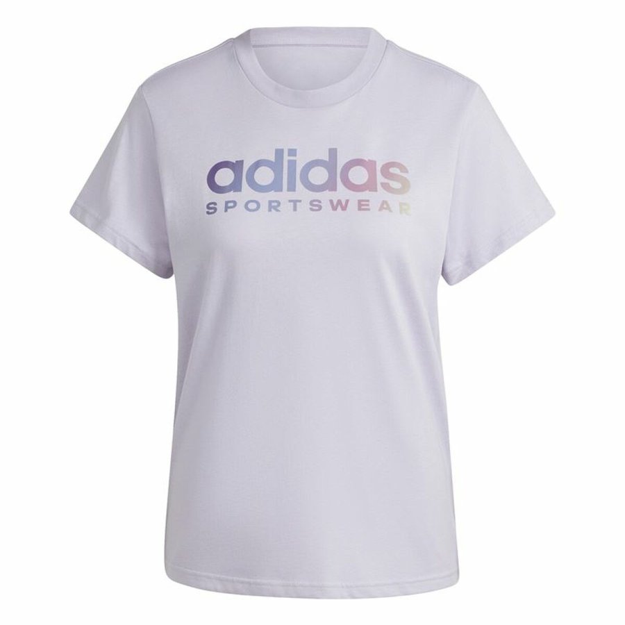 Kort�rmet T-shirt til Kvinder Adidas Linear Spw Gt (XS) #1