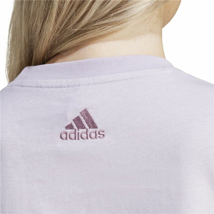 Kort�rmet T-shirt til Kvinder Adidas Linear Spw Gt (XS) #6