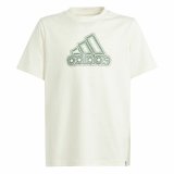 Kortrmet T-shirt Adidas Table Growth Beige #1