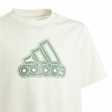 Kortrmet T-shirt Adidas Table Growth Beige #4