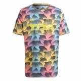 Kortrmet T-shirt til Mnd Adidas Ss Tiro Sumer Indigo #1