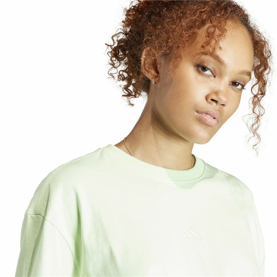 Kortrmet T-shirt til Kvinder Adidas All Szn (XS) #5