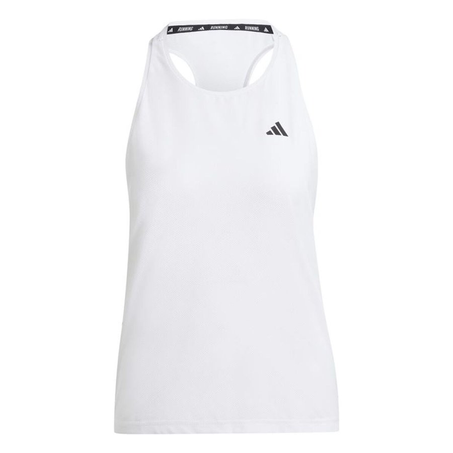 T-shirt til Damer uden �rmer Adidas  Own the Run Hvid Running #1