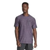 Kortrmet T-shirt til Mnd Adidas Essentials Tr-Es Stretch Lilla #2