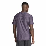 Kortrmet T-shirt til Mnd Adidas Essentials Tr-Es Stretch Lilla #3