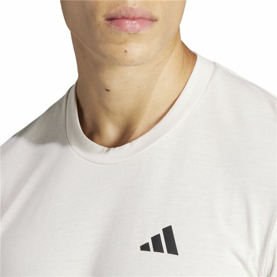 Kortrmet T-shirt til Mnd Adidas Essentials Tr-Es Fr (L) #4