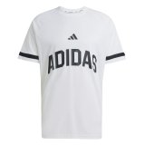 Kort�rmet T-shirt til M�nd Adidas Us Sport Hvid #1