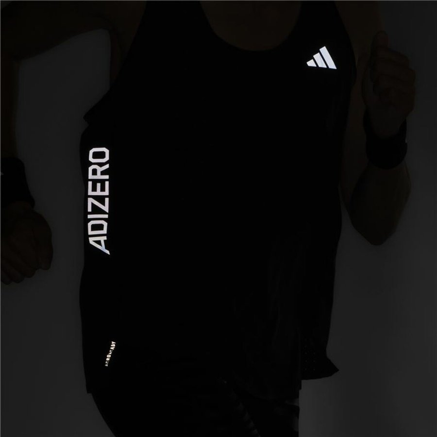 T-shirt til Mnd uden rmer Adidas Adizero Snglt #6