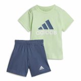 Sportstj til Baby Adidas Bl Cotton Set Infantil Bl Lysegrn #1