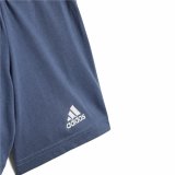 Sportstj til Baby Adidas Bl Cotton Set Infantil Bl Lysegrn #4