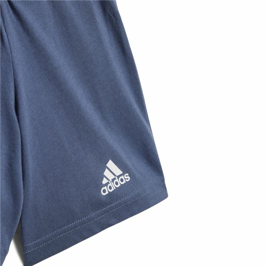 Sportstj til Baby Adidas Bl Cotton Set Infantil Bl Lysegrn #4
