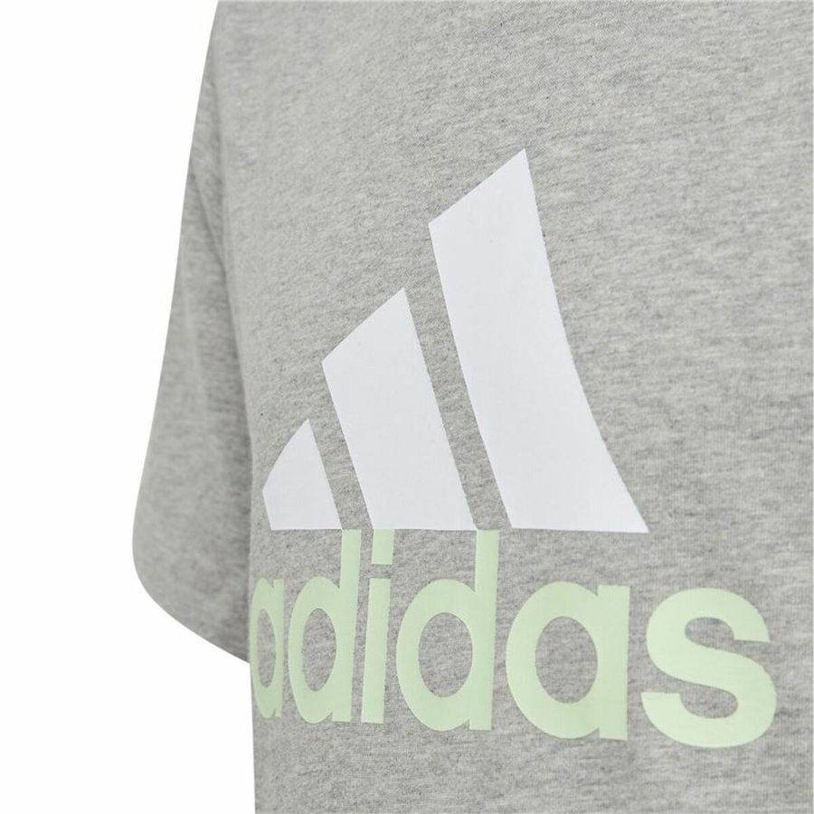 Kort�rmet T-shirt Adidas Big Logo 2 Gr� #2