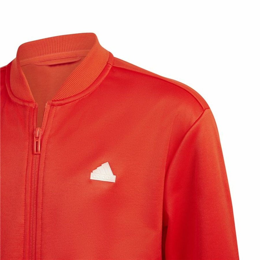 Tr�ningsdragt til b�rn underdele Adidas 3Stripes R�d #6