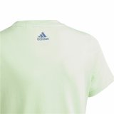 B�rne Kort�rmet T-shirt Adidas G Lin Lysegr�n #3