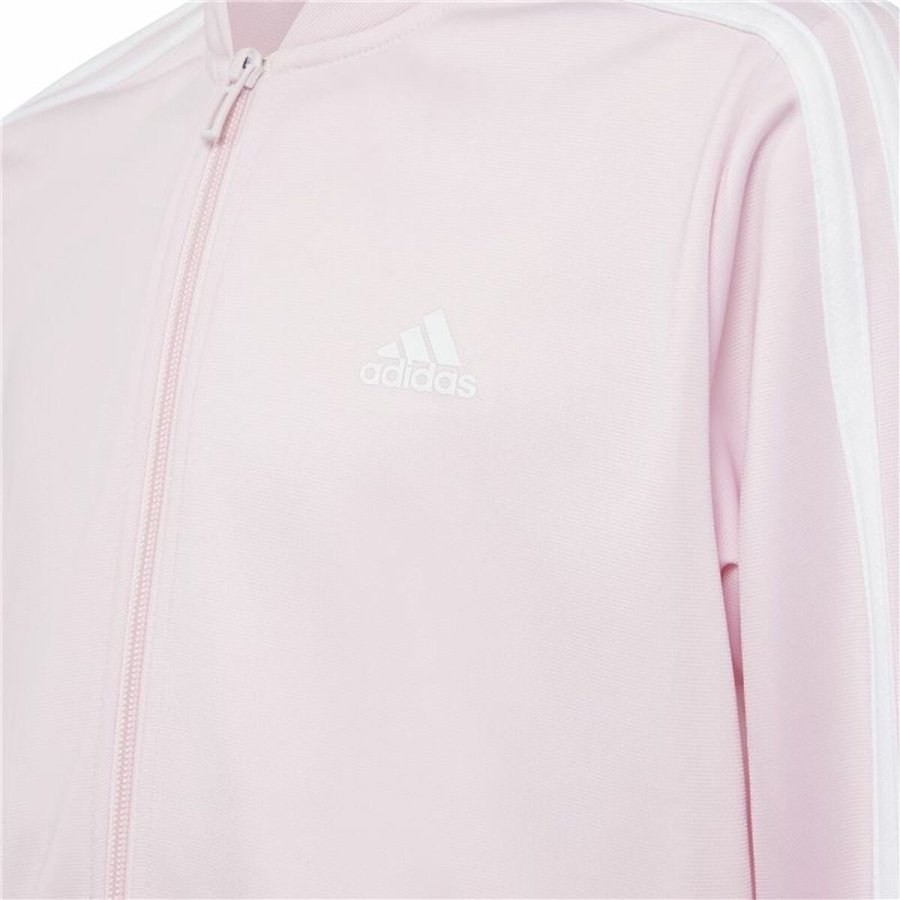 Trningsdragt til brn underdele Adidas 3Stripes Pink #7