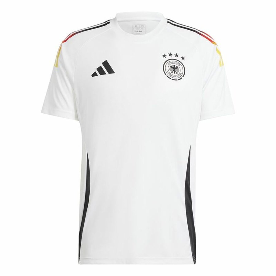 Kortrmet fodboldtrje til mnd Adidas Deutschland 24 1 Hvid #1