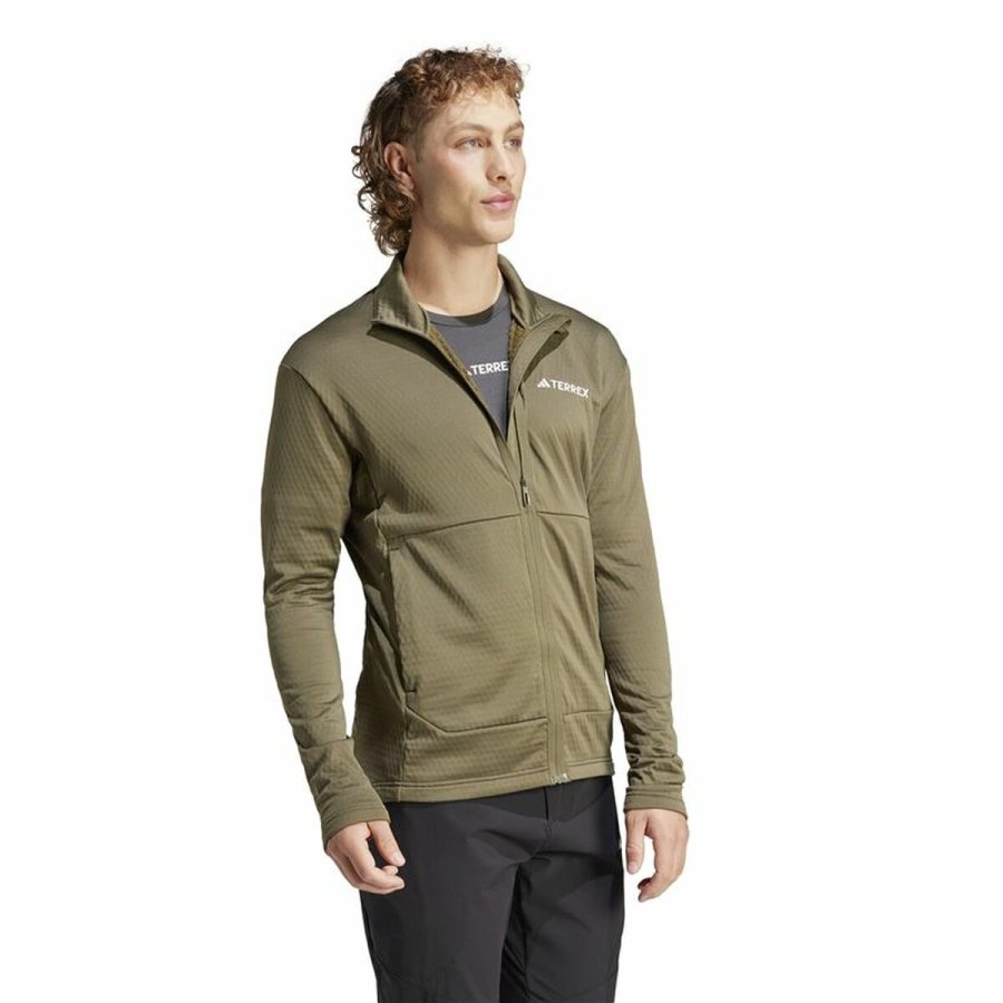 Sport Jakke til Mnd Adidas Mt Lt Fl Fz Ja Brun Mnd #4
