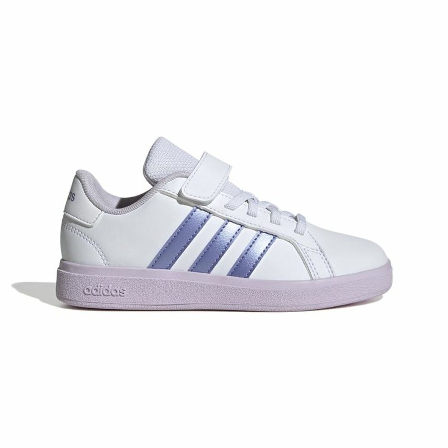 Sportssko til brn Adidas Grand Court 2.0 Hvid #1