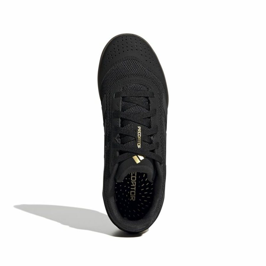 Indendrs fodboldstvler til brn Adidas Predator Club Indoor Sort #2
