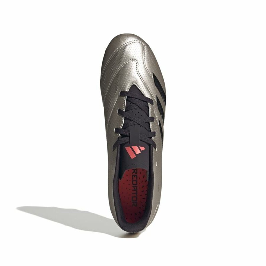 Voksen fodboldstvler Adidas Predator Club FxG Mrkegr #4