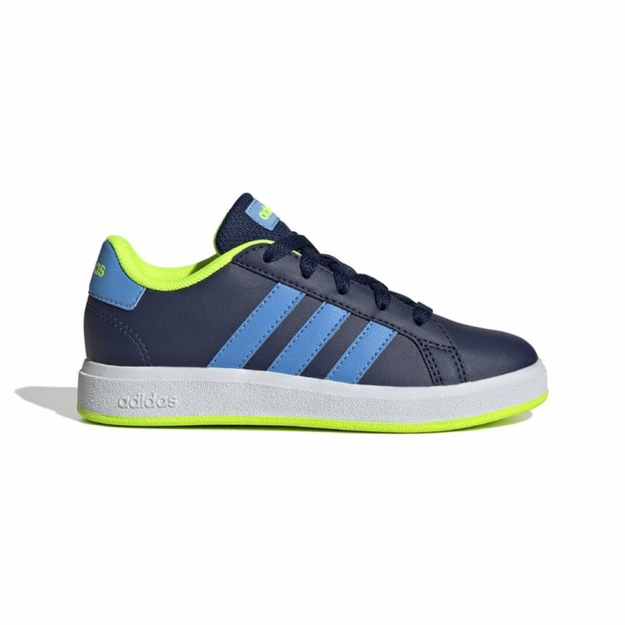 Sportssko til brn Adidas Grand Court 2.0 Mrkebl #1