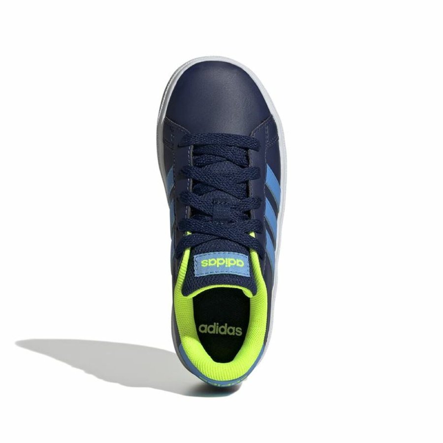 Sportssko til brn Adidas Grand Court 2.0 Mrkebl #2