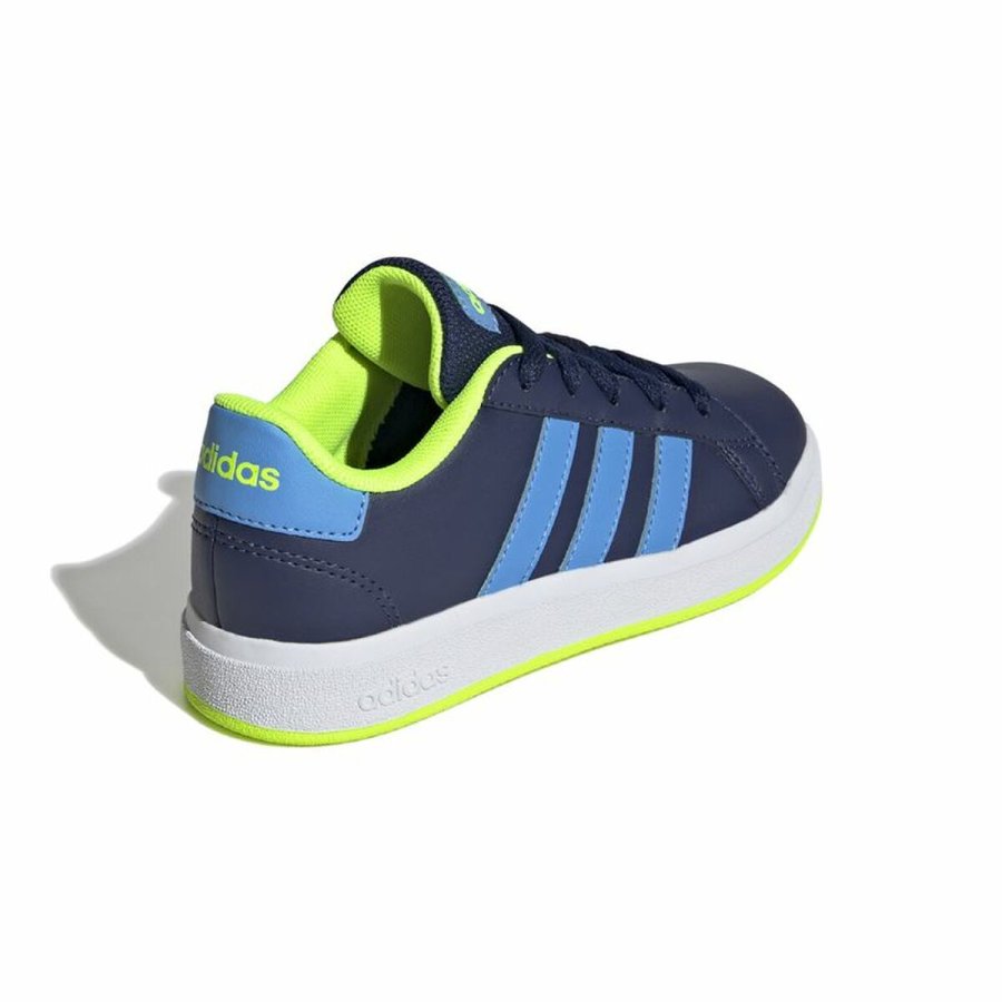 Sportssko til brn Adidas Grand Court 2.0 Mrkebl #6