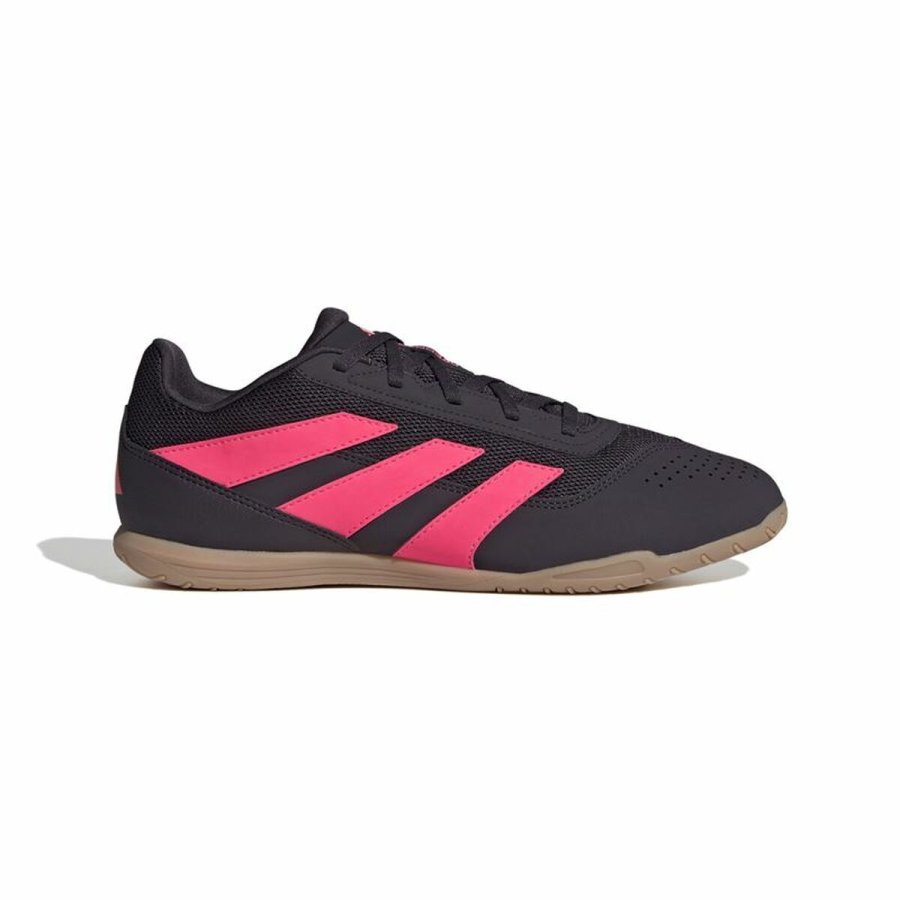 Indendrs fodboldstvler til voksne Adidas 6 Predator Club IN Sort #1