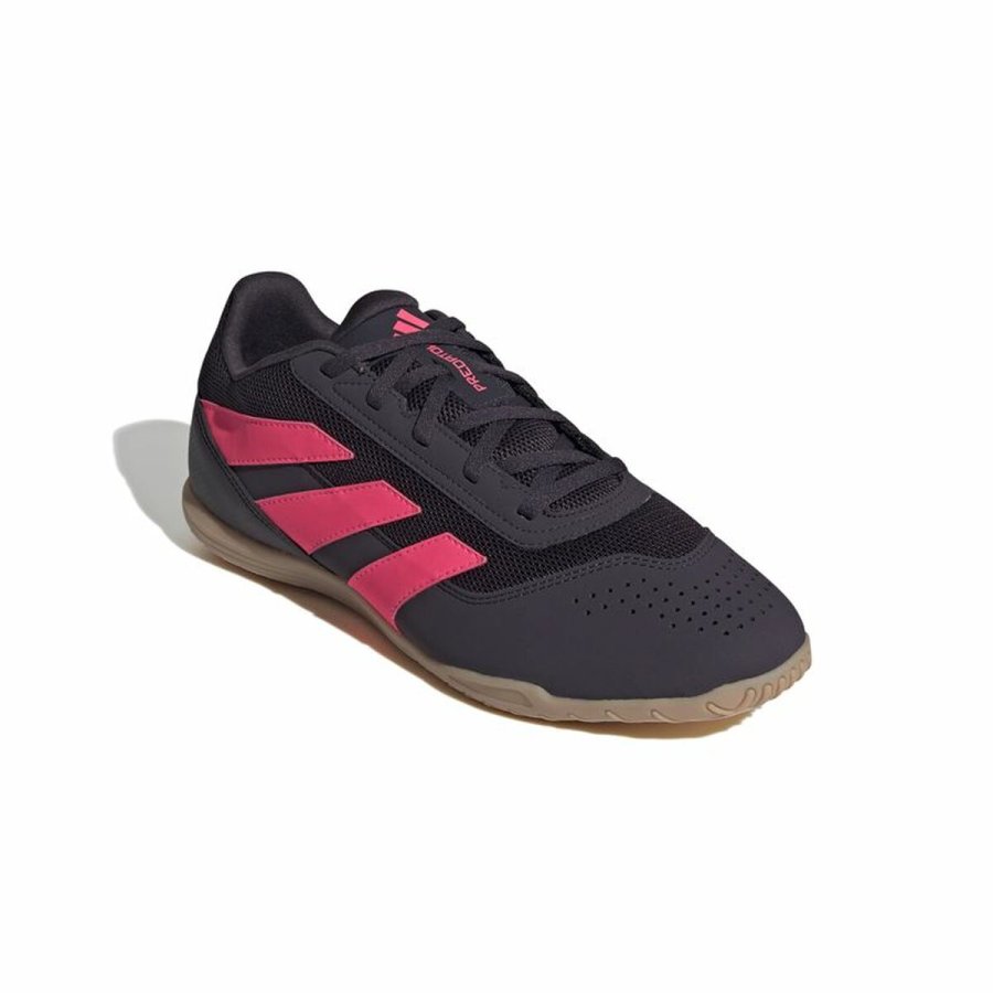 Indendrs fodboldstvler til voksne Adidas 6 Predator Club IN Sort #5