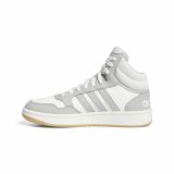 Kvinde Casual Sneakers Adidas Hoops 3.0 Mid Hvid #2