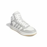 Kvinde Casual Sneakers Adidas Hoops 3.0 Mid Hvid #5