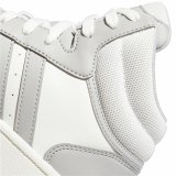 Kvinde Casual Sneakers Adidas Hoops 3.0 Mid Hvid #7