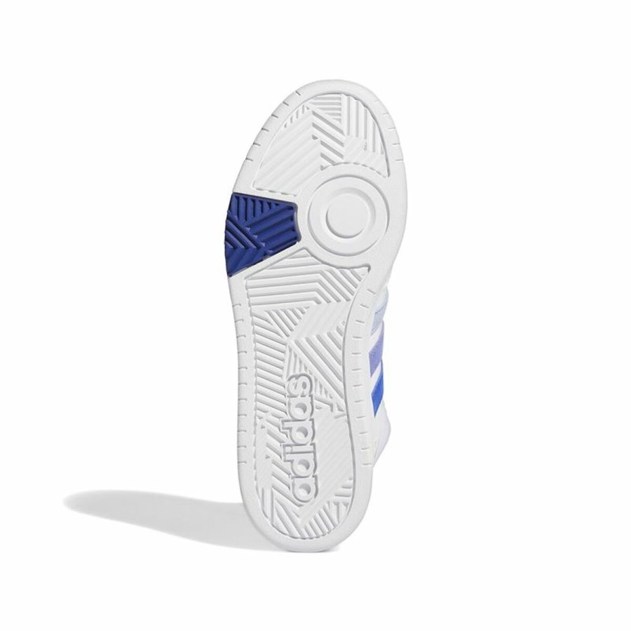 Kondisko til Mnd Adidas Hoops 3.0 Mid Hvid #3
