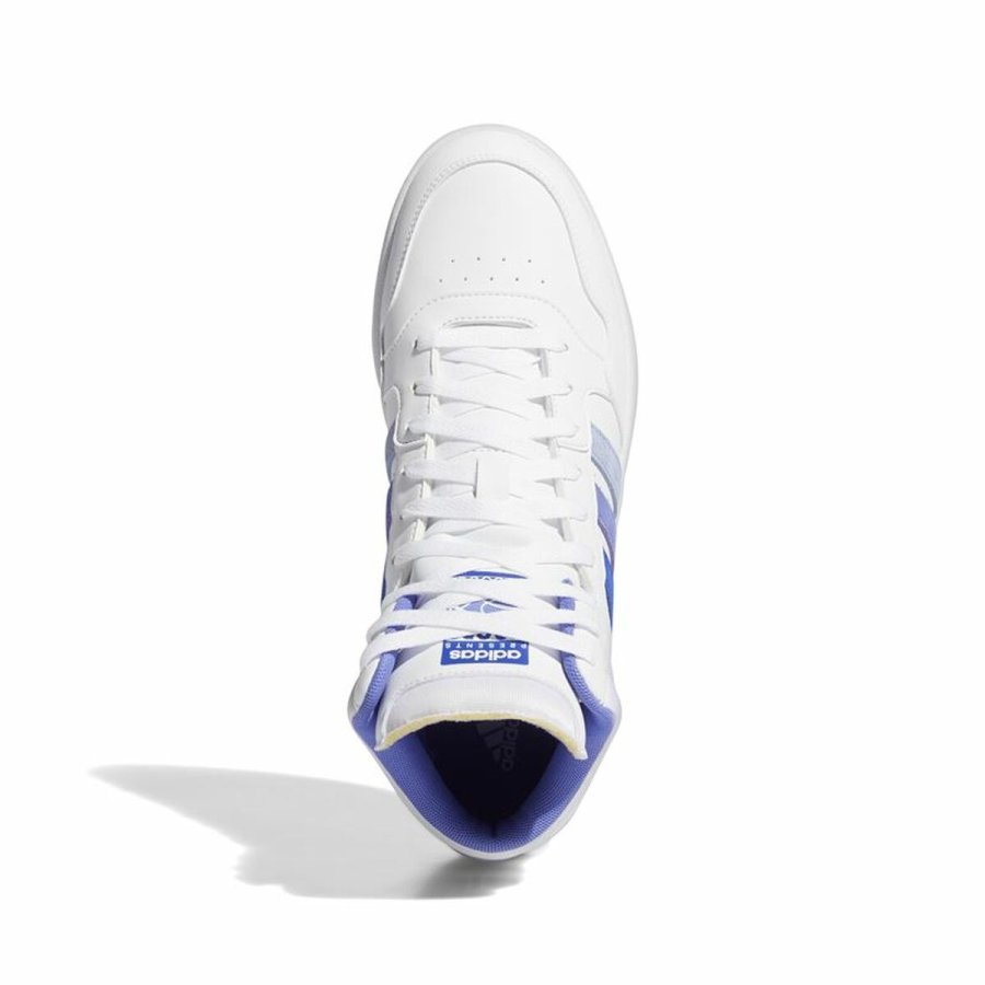 Kondisko til Mnd Adidas Hoops 3.0 Mid Hvid #4