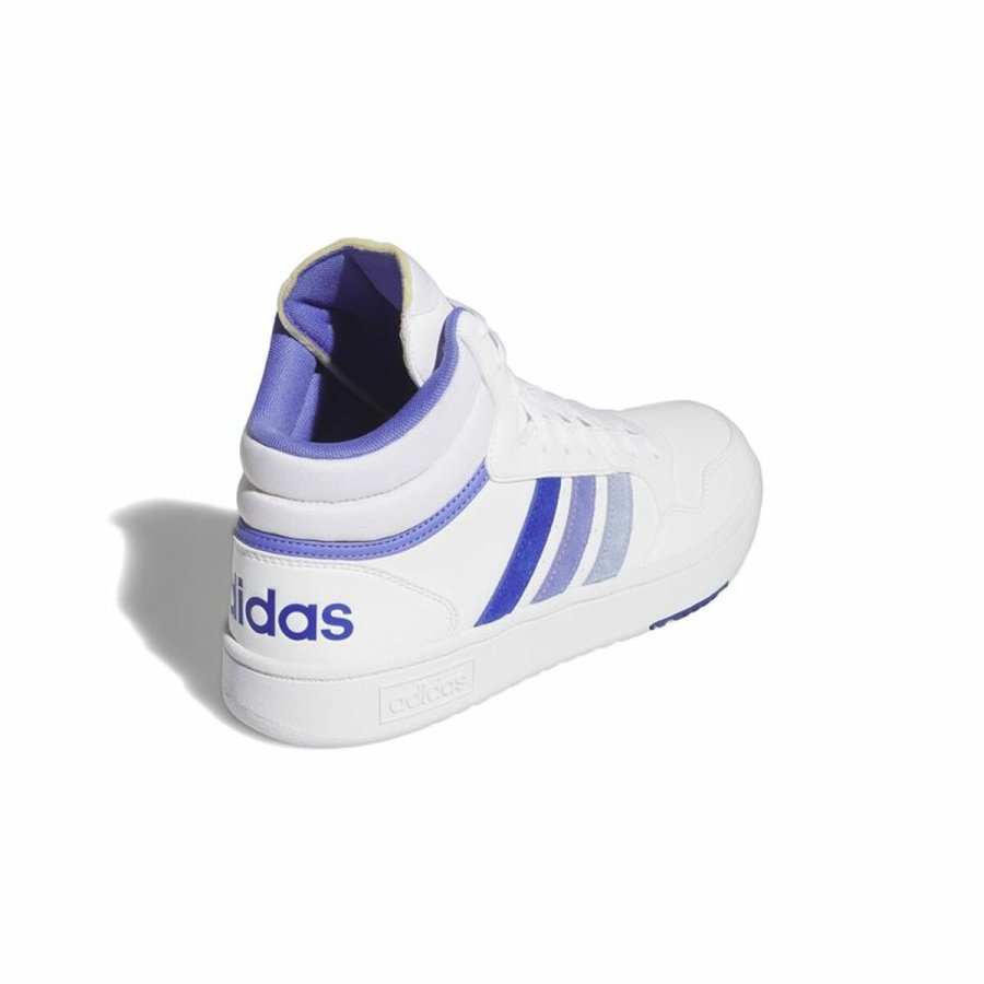 Kondisko til Mnd Adidas Hoops 3.0 Mid Hvid #6