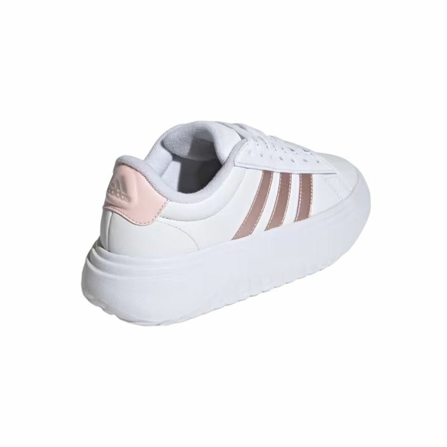 Sportssneakers til damer Adidas Grand Court Platform Hvid #6