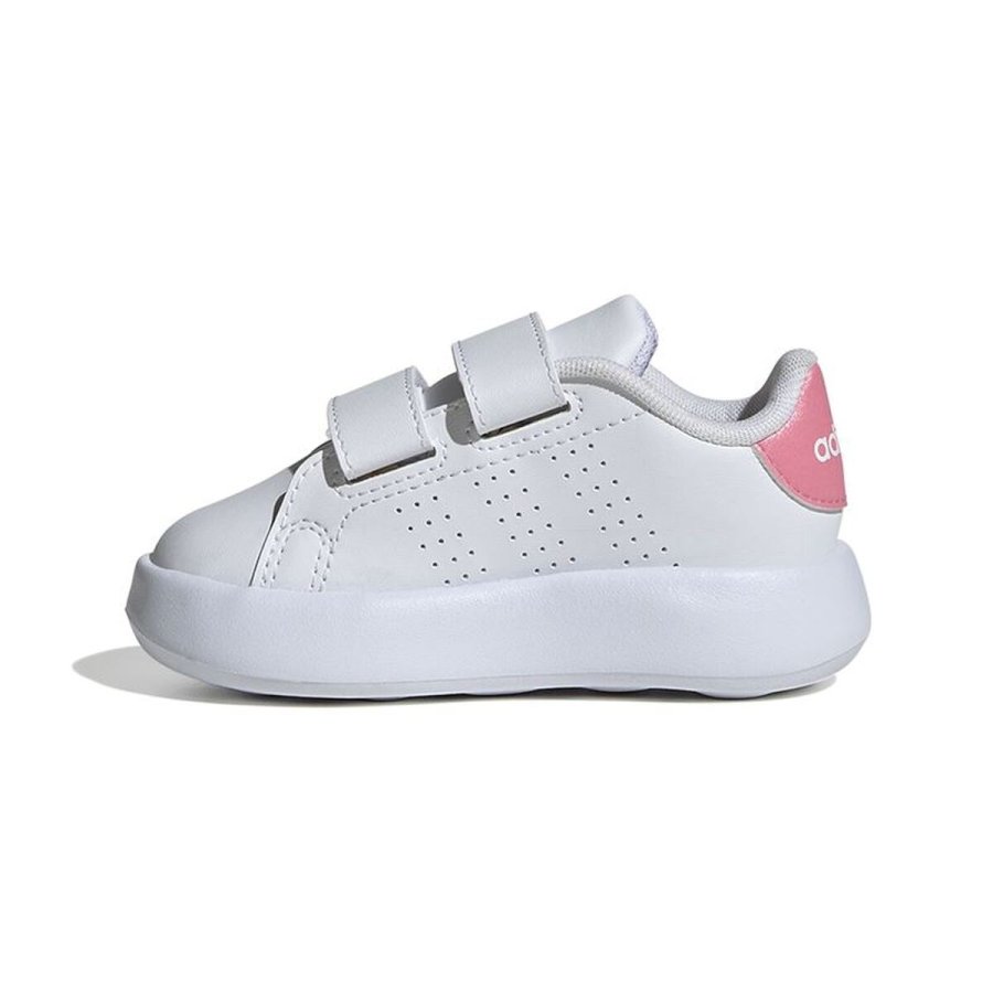 Sportssko til baby Adidas Advantage Infant Hvid #4