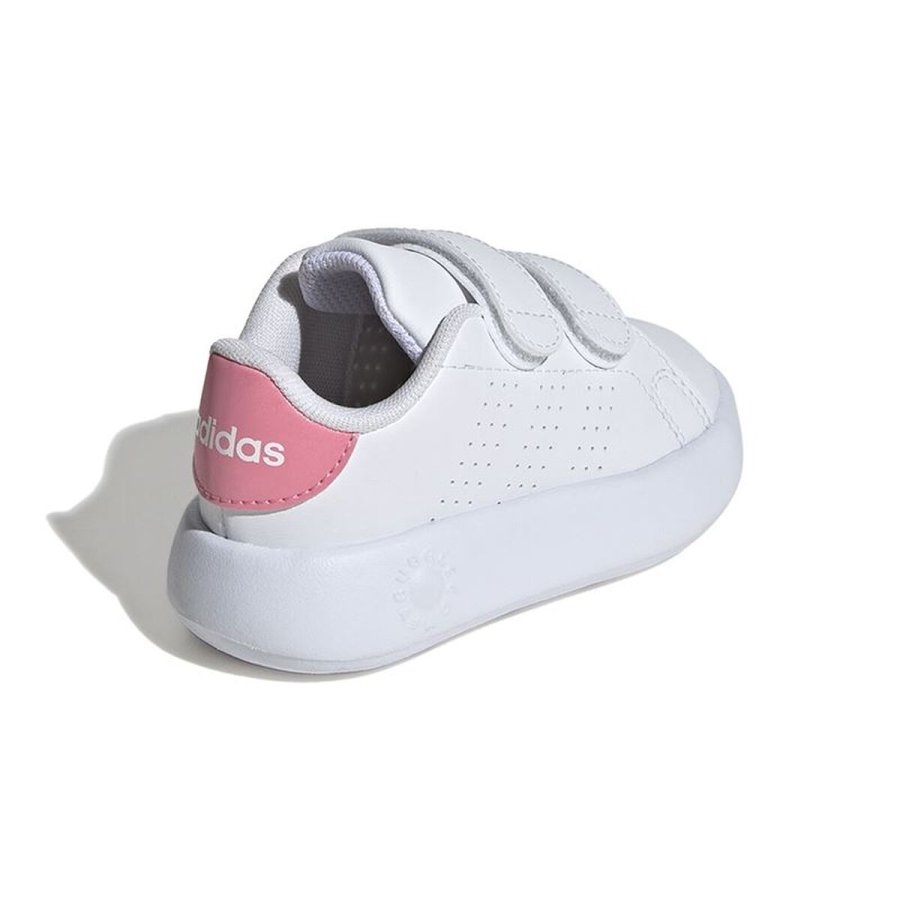 Sportssko til baby Adidas Advantage Infant Hvid #6