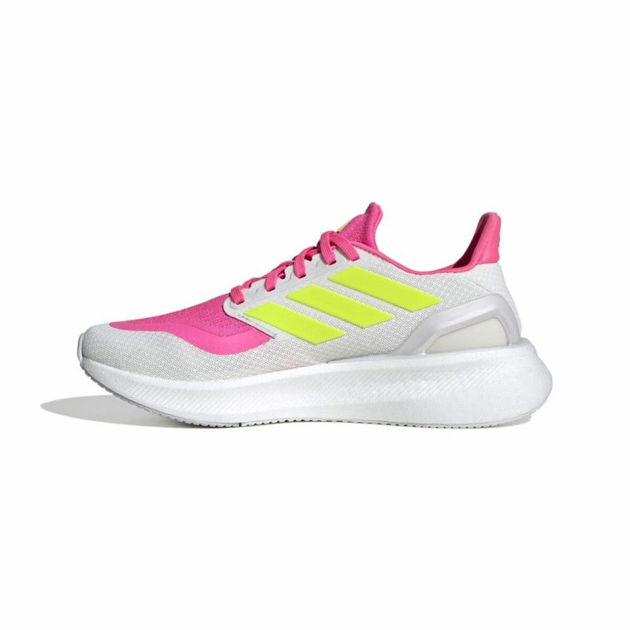 Lbesko til voksne Adidas Pureboost 5 Hvid Pink #2