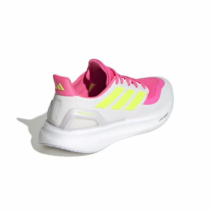 Lbesko til voksne Adidas Pureboost 5 Hvid Pink #6