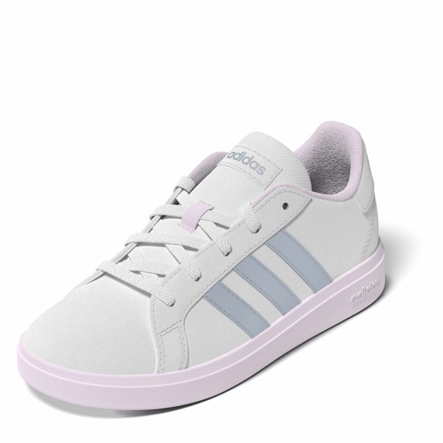 Sportssko til brn Adidas Grand Court 2.0 Hvid #2