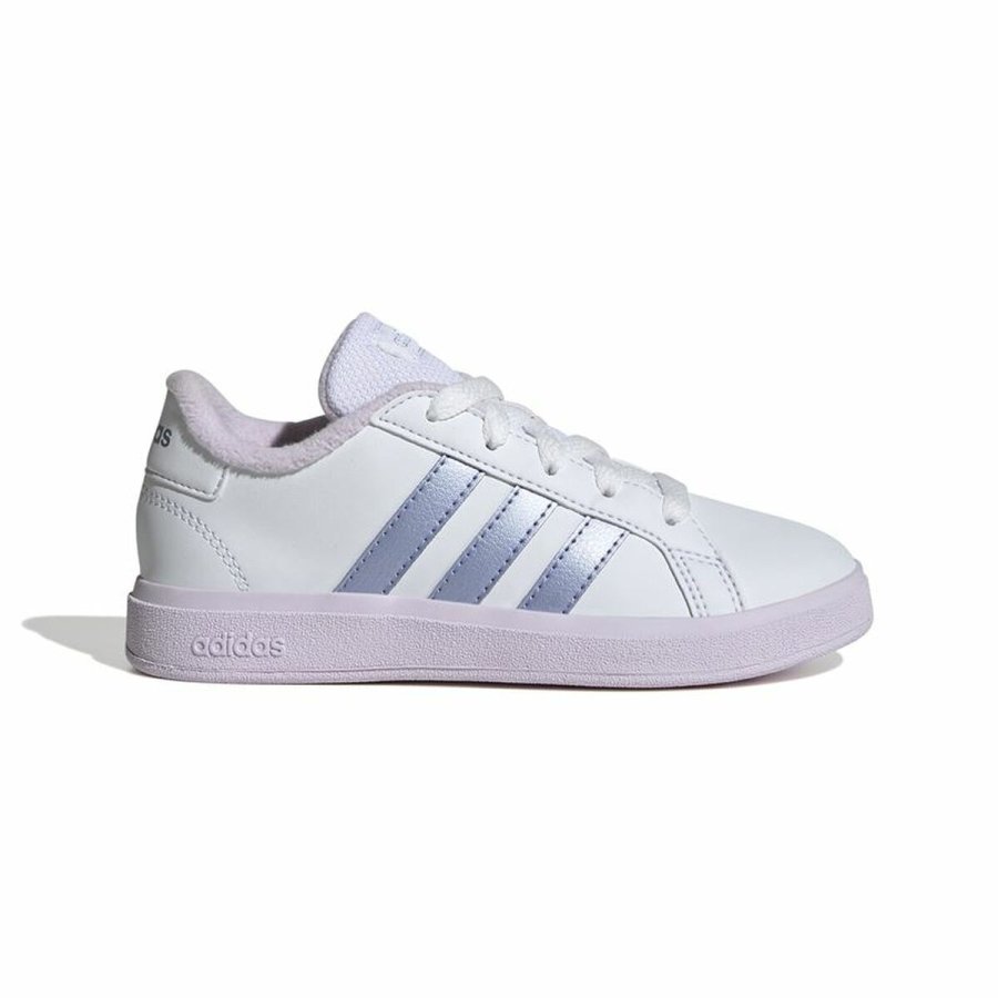 Sportssko til brn Adidas Grand Court 2.0 Hvid #1