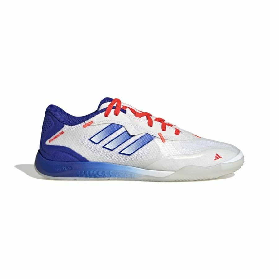 Fodboldstvler til brn Adidas Fevernova Court Football Hvid #1
