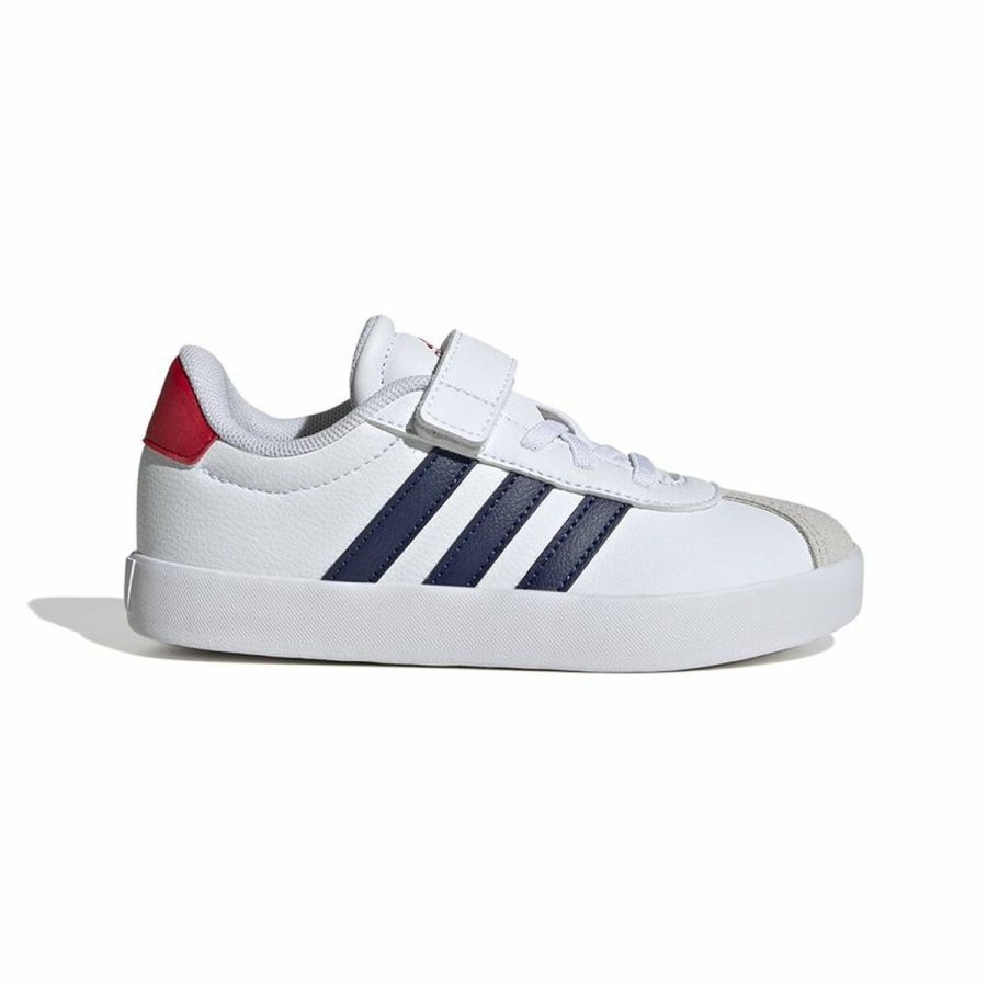 Sportssko til brn Adidas VL Court 3.0 Hvid #1