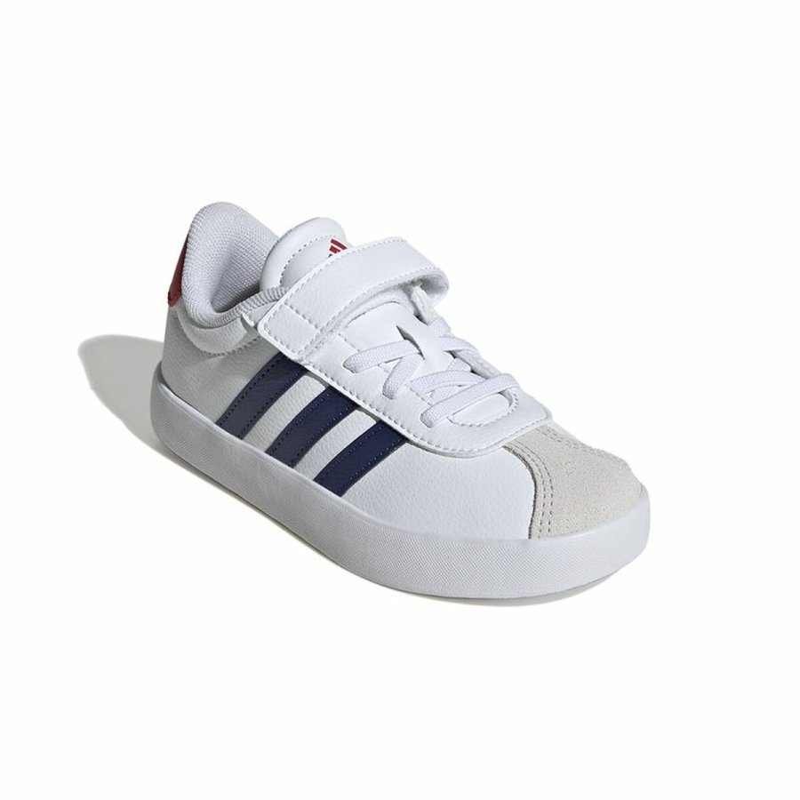 Sportssko til brn Adidas VL Court 3.0 Hvid #5
