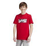 B�rne Kort�rmet T-shirt Adidas Camo Linear 11-12 �r R�d #3