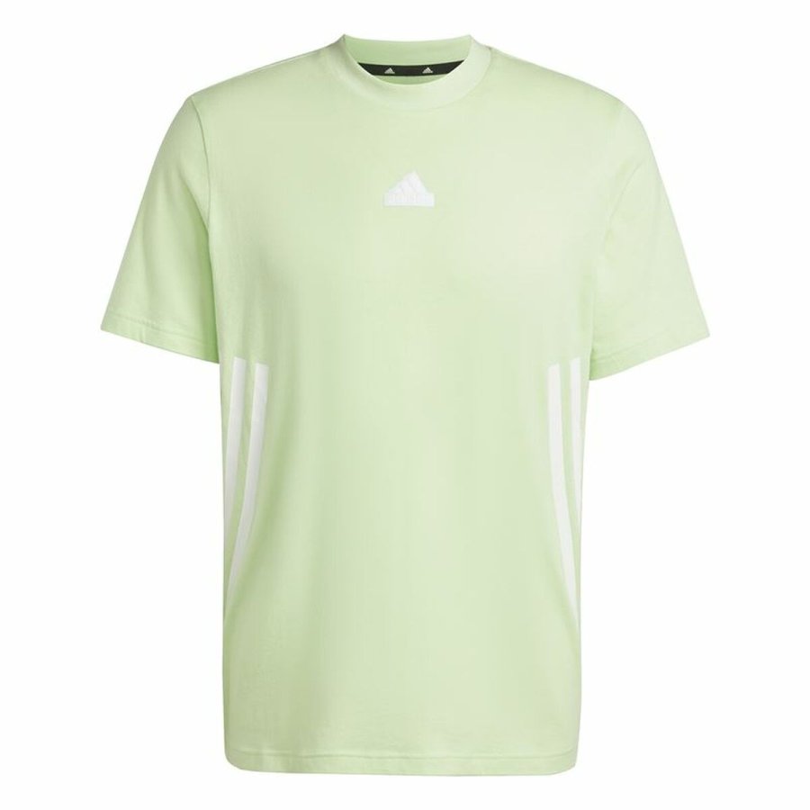 Kortrmet T-shirt til Mnd Adidas Fi 3Bandas Regular #1