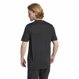 Kortrmet T-shirt til Mnd Adidas Mt Log Tech Sort #3