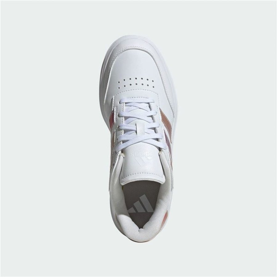 Sportssneakers til damer Adidas Courtblock Hvid #4