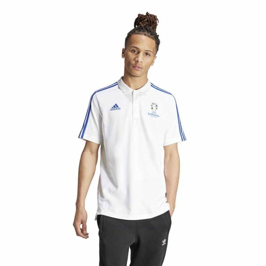 Kortrmet Polotrje til Mnd Adidas Emblem Euro 2024 (S) #2